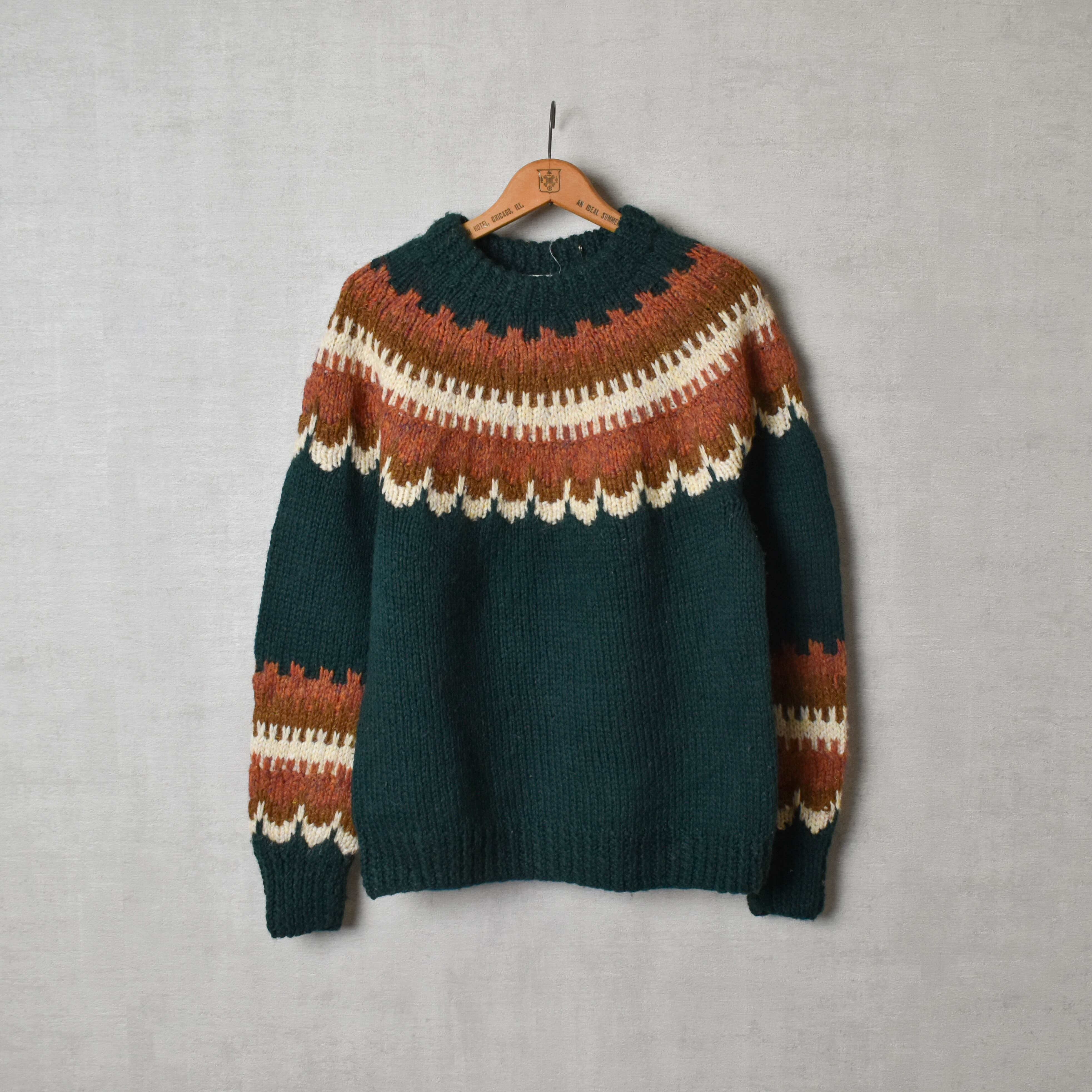 [USED] denmark knit green