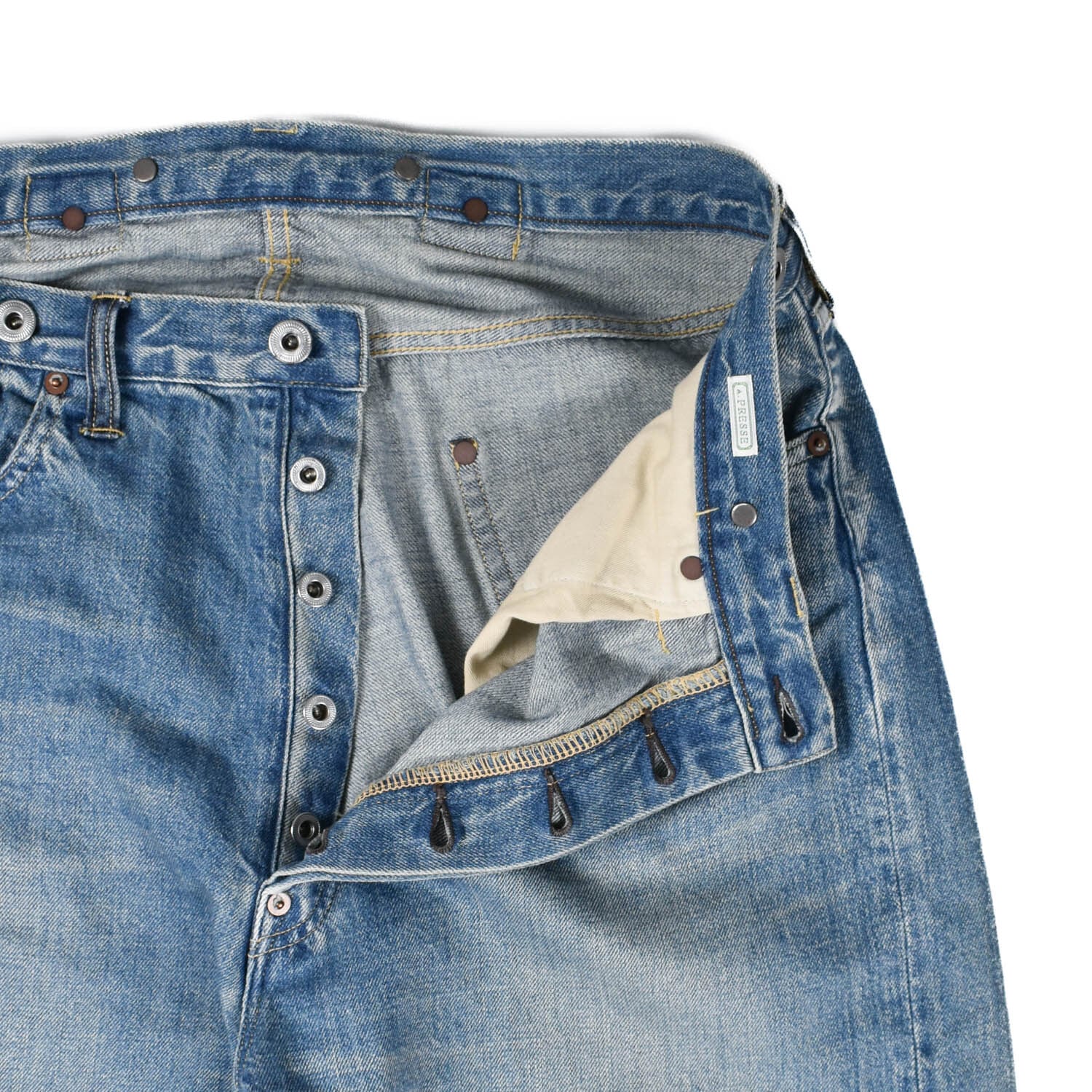 NEW] A.PRESSE Washed Wide Denim Pants 25AAP-04-38 | double