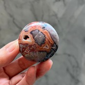 ジャスパーアゲートパーム*0515*天然石インテリア*置き物