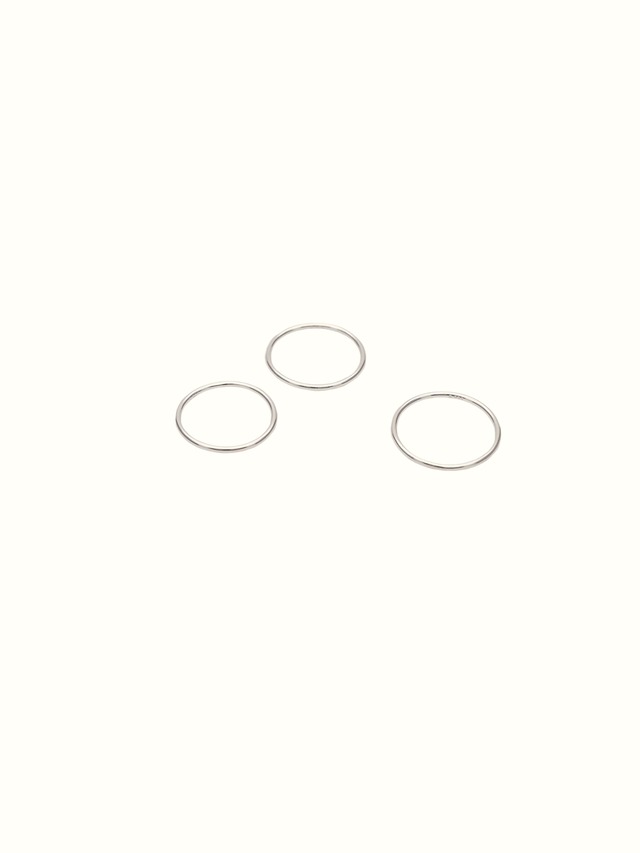 SIMPLE SET RING (SILVER)