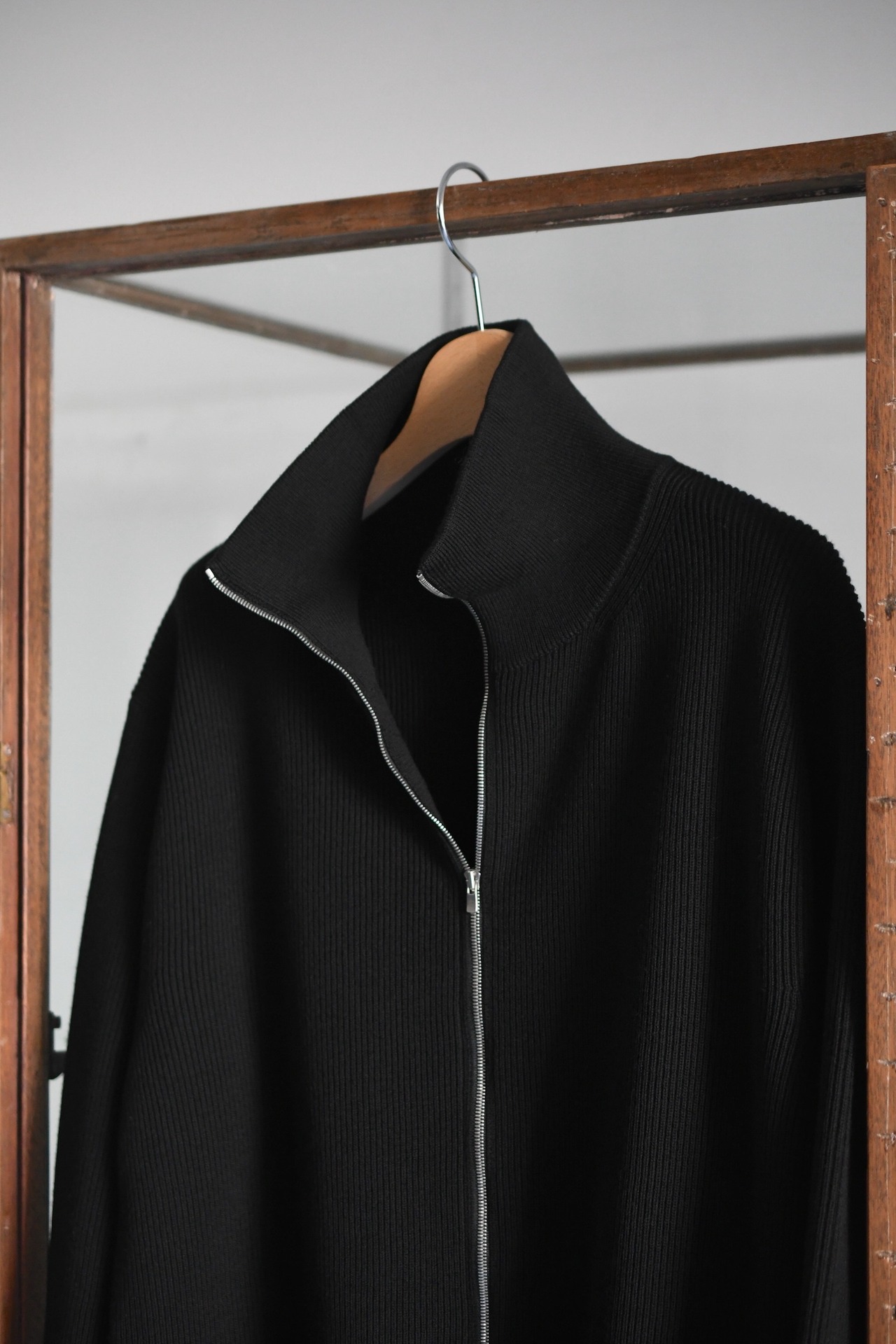 BATONER / SUPER HIGH TWIST WOOL DRIVERS KNIT (Black)