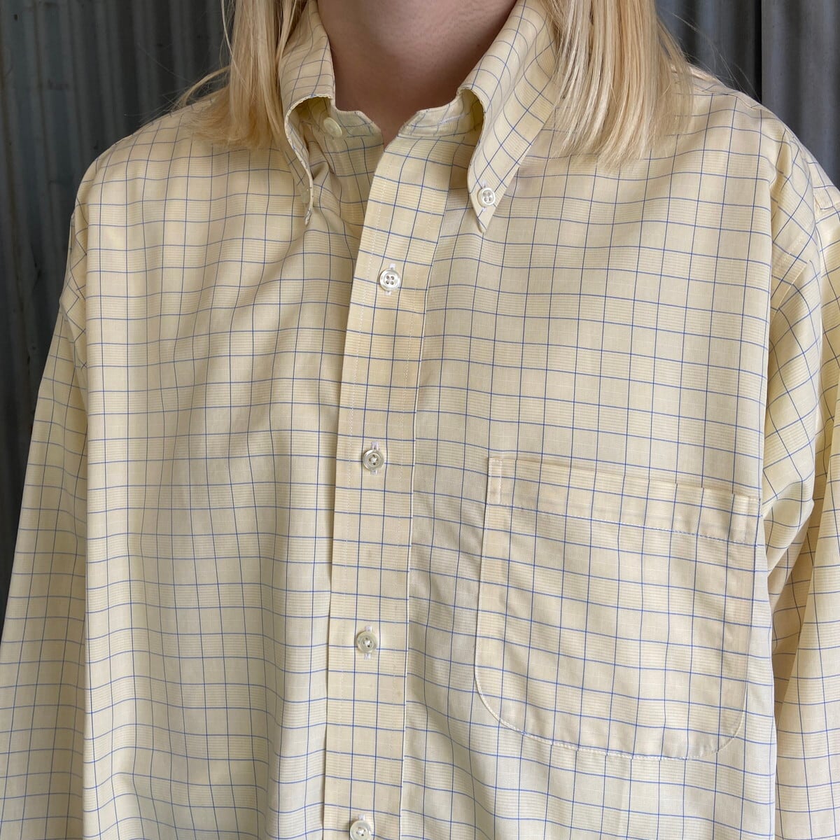 90年代 Brooks Brothers ブルックスブラザーズ チェックシャツ メンズ