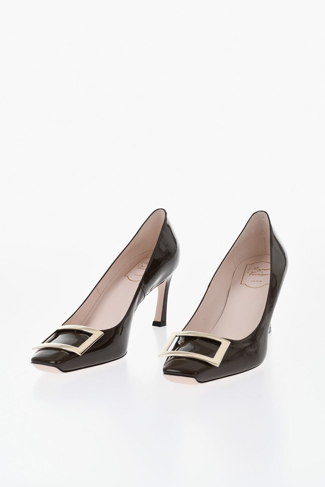 ROGER VIVIER ロジェヴィヴィエ パンプス カーフレザー・エナメル