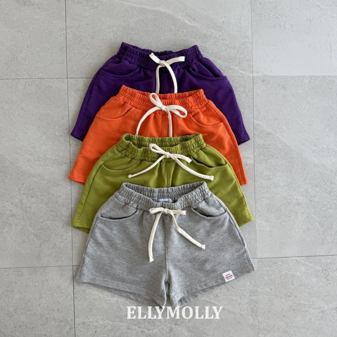 [ELLYMOLLY] Color Pop Shorts +fee3 / [엘리몰리] 컬러팝쇼츠