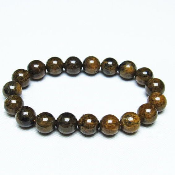 ルチルインアゲート ブレスレット 11mm アゲット 一点物 おまかせ便 111-29843