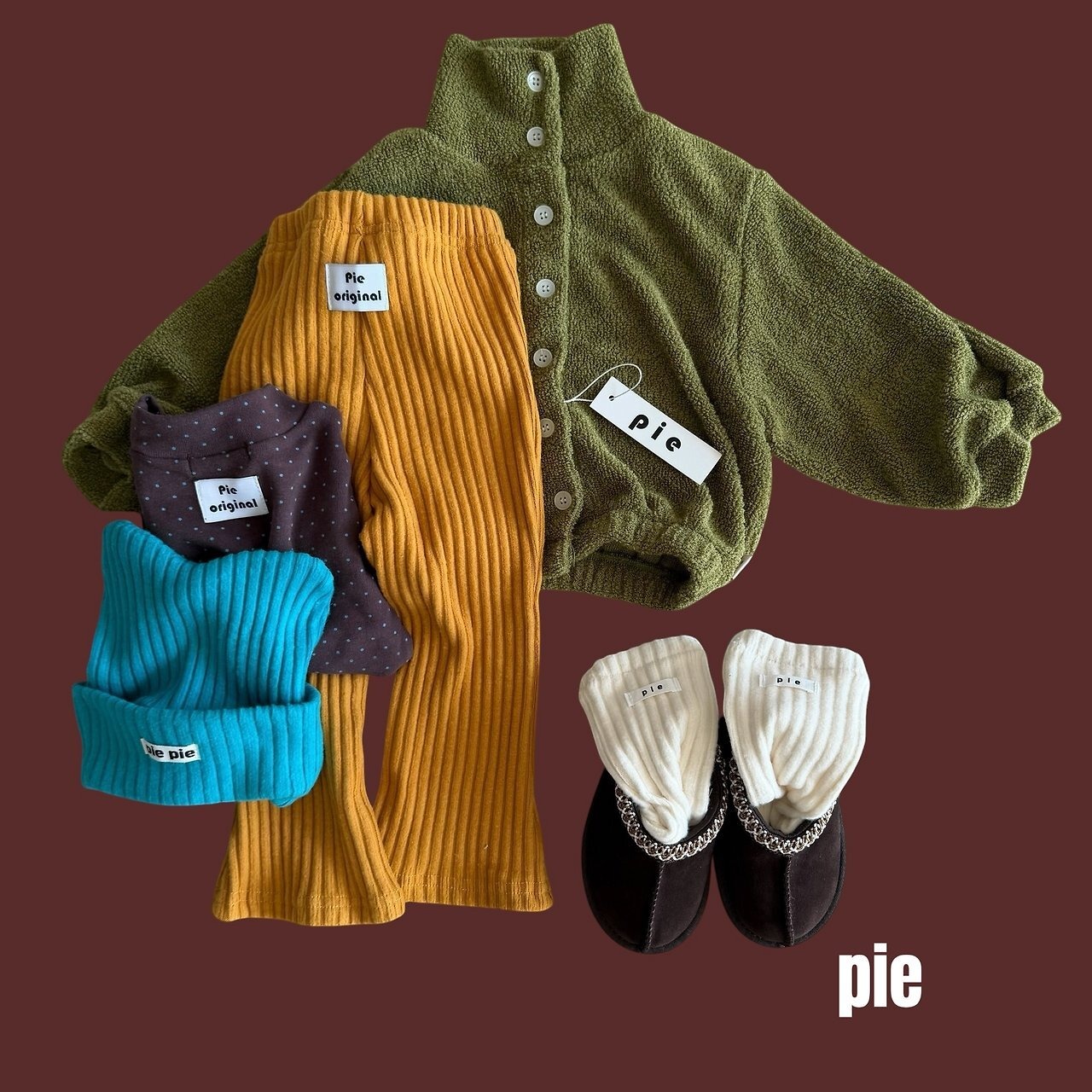 PIE［取寄］avocado cardigan 26winter