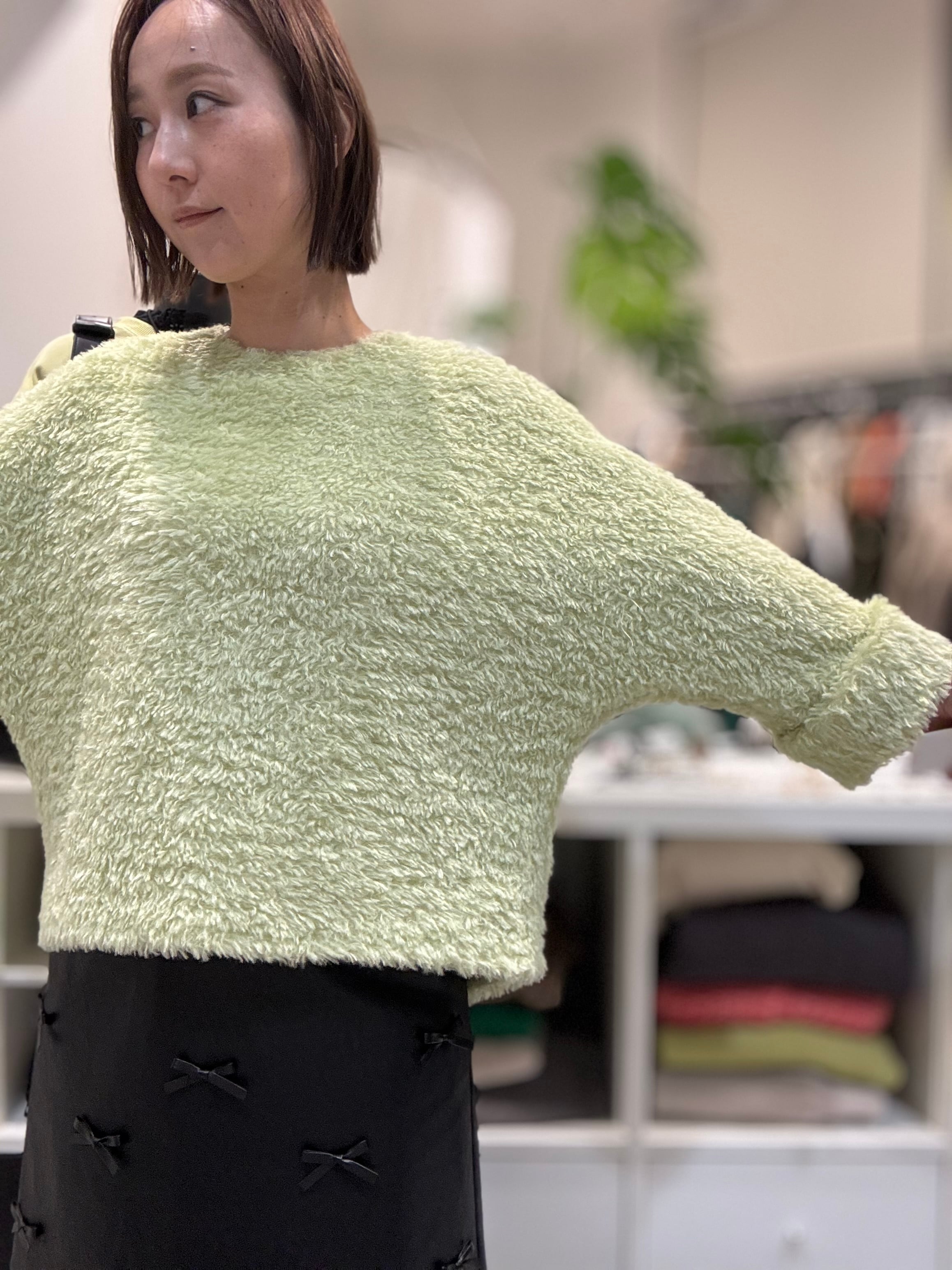 【PASSIONE】プードルボアプルオーバー 546948