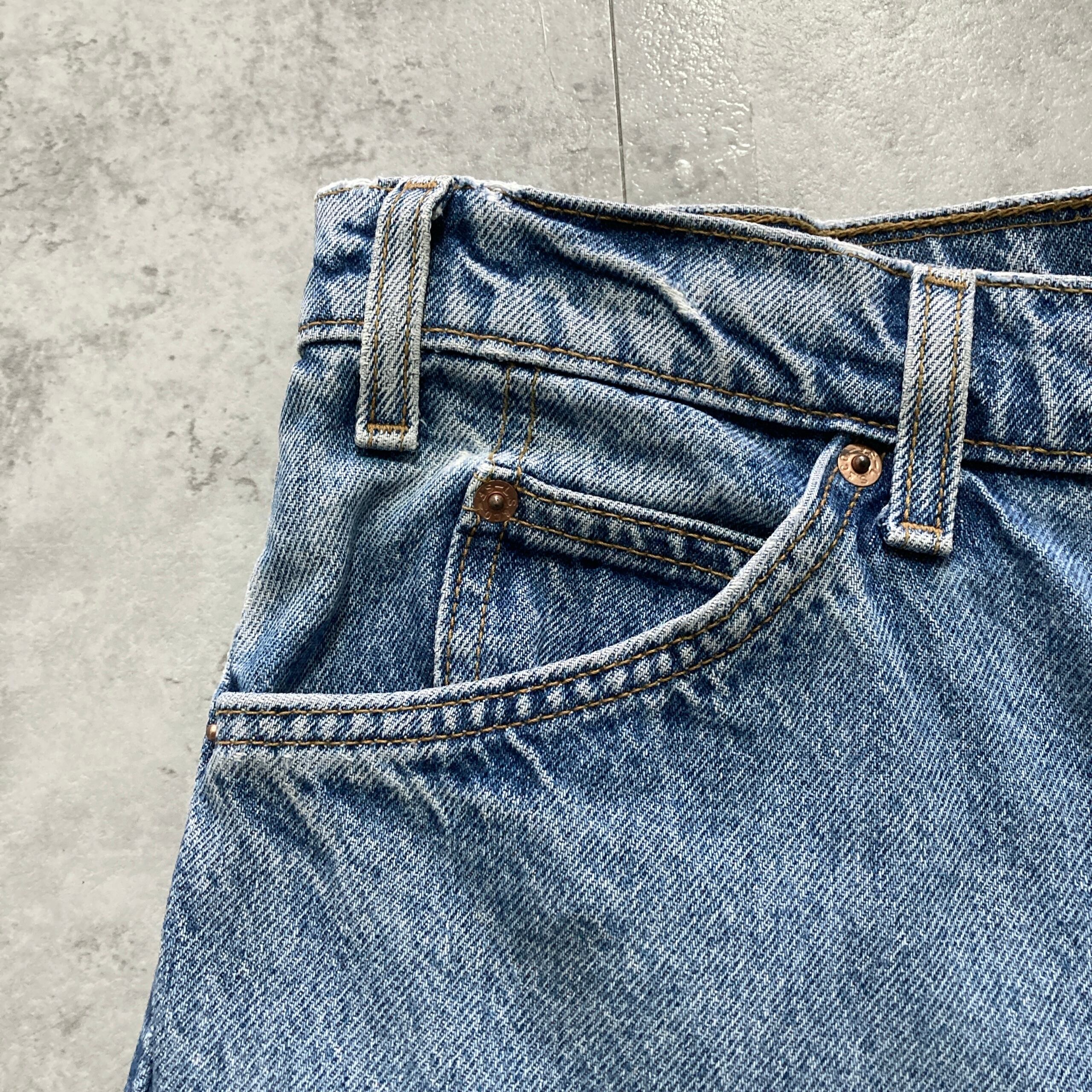 W38 L34】90's Levis 550 リーバイス 94年製 オレンジタグ ジッパー