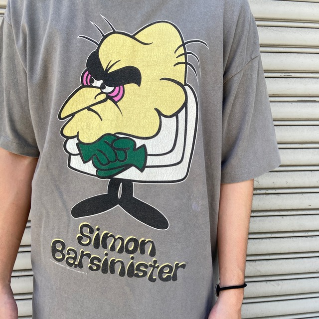 90s サイモンバーシニスター　アンダードッグショー　アメコミ　キャラTシャツ