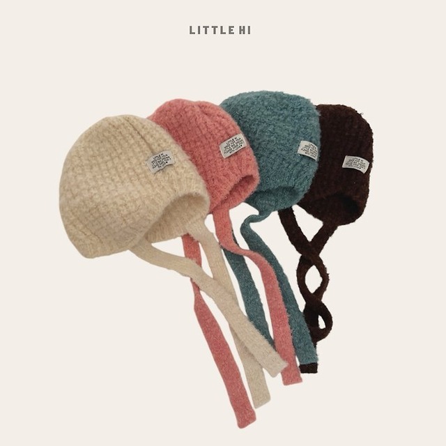 【取寄】LITTEL HI  コジニットボネット｜帽子｜秋服｜韓国子供服｜26/AT