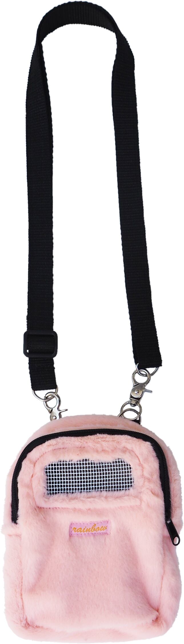 【小動物】 ふんわりモモンガポーチ ピンク/ブルー/グレー/ブラウン