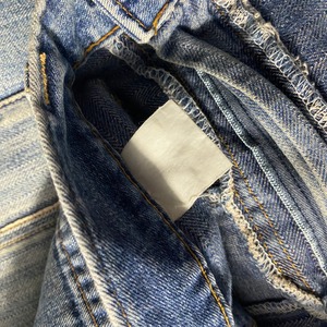 vintage HYSTERIC GLAMOUR patchwork denim pants “kinky jeans”