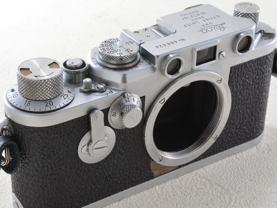 Leica IIIf レッドダイヤルボディ セルフタイマーあり ライカ（51004