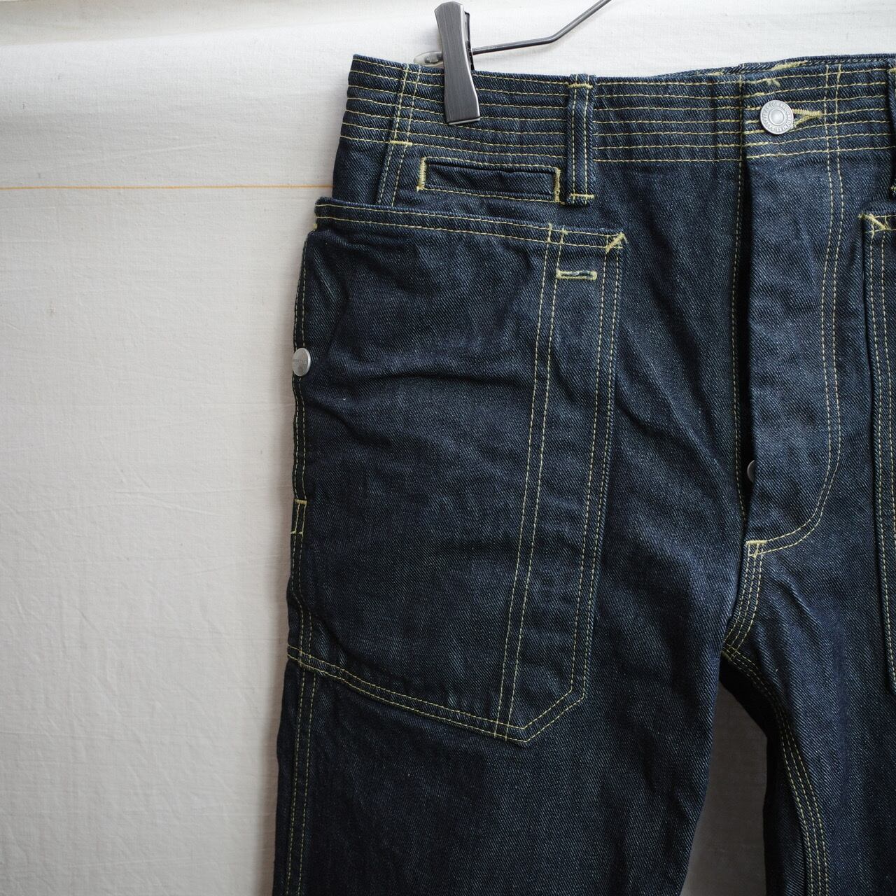 SASSAFRAS(ササフラス) / Fall Leaf Sprayer Pants -Indigo- | Signs