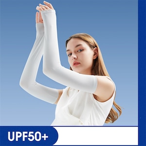 アームカバー UPF50+ UVカット率99％以上 接触冷感 レディース 5色 S-M 日焼け対策 ドライブ 冷感 25zm1712