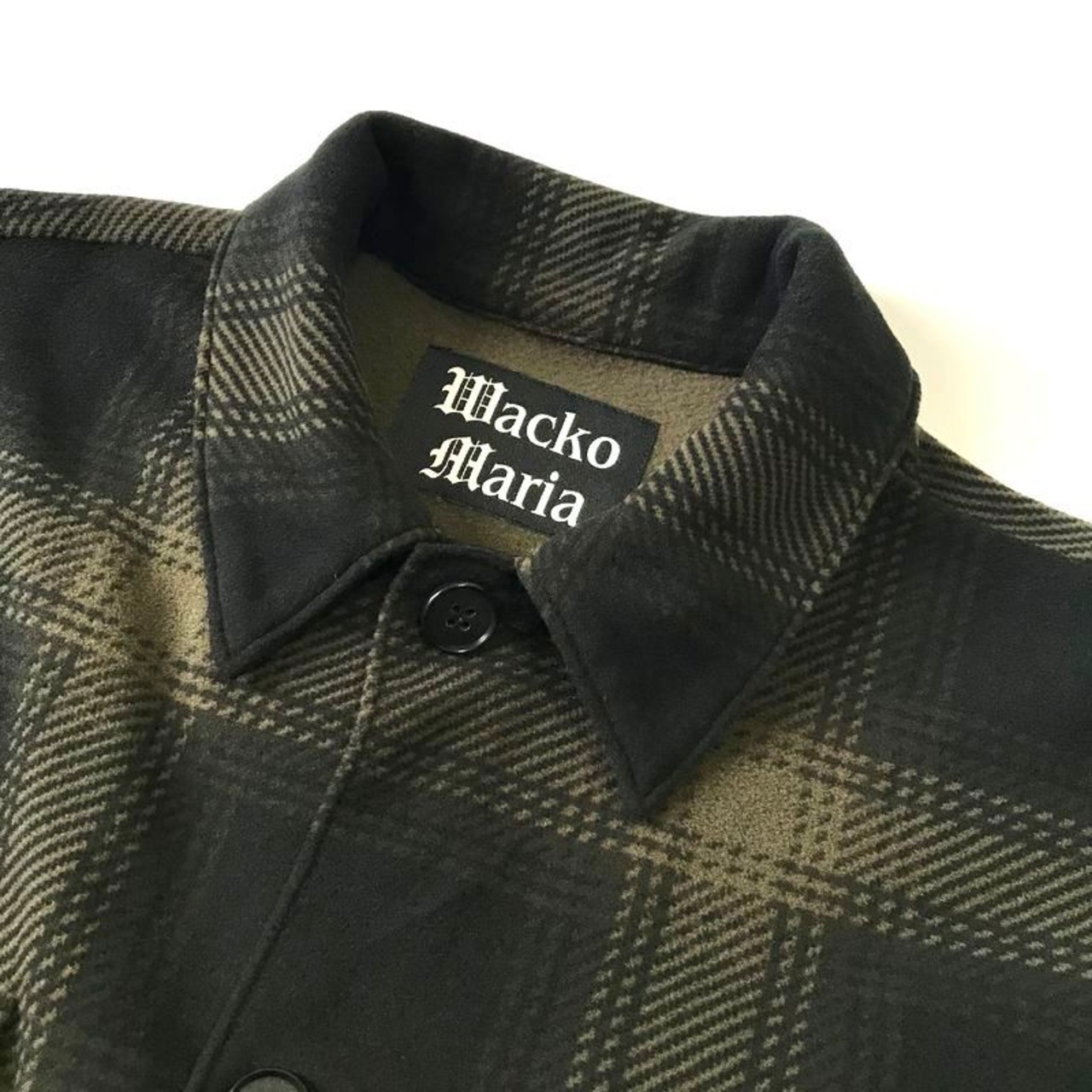 23AW WACKO MARIA WACKOMARIA ワコマリア CHECK FLEECE SHIRT JACKET 