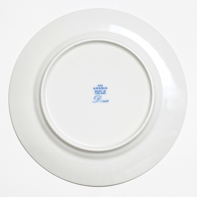 ARABIA アラビア Doria ドリア カップ＆ソーサーとプレート2枚のセット 北欧ヴィンテージ