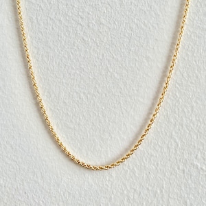 【GF1-109】18inch gold filled chain necklace