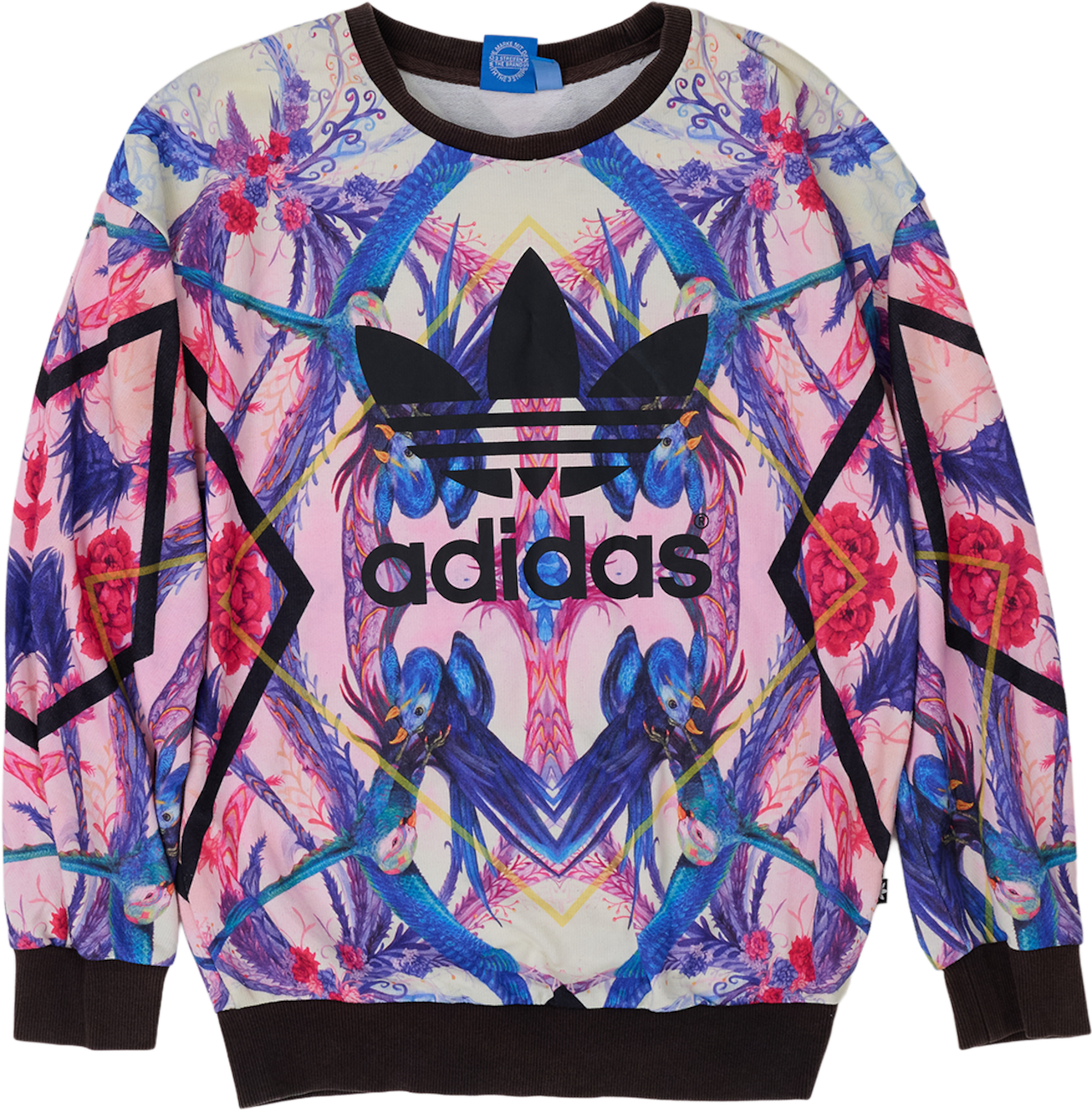 古着 adidas Originals 総柄 プルオーバー