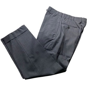 vintage HERMES gray wool slacks