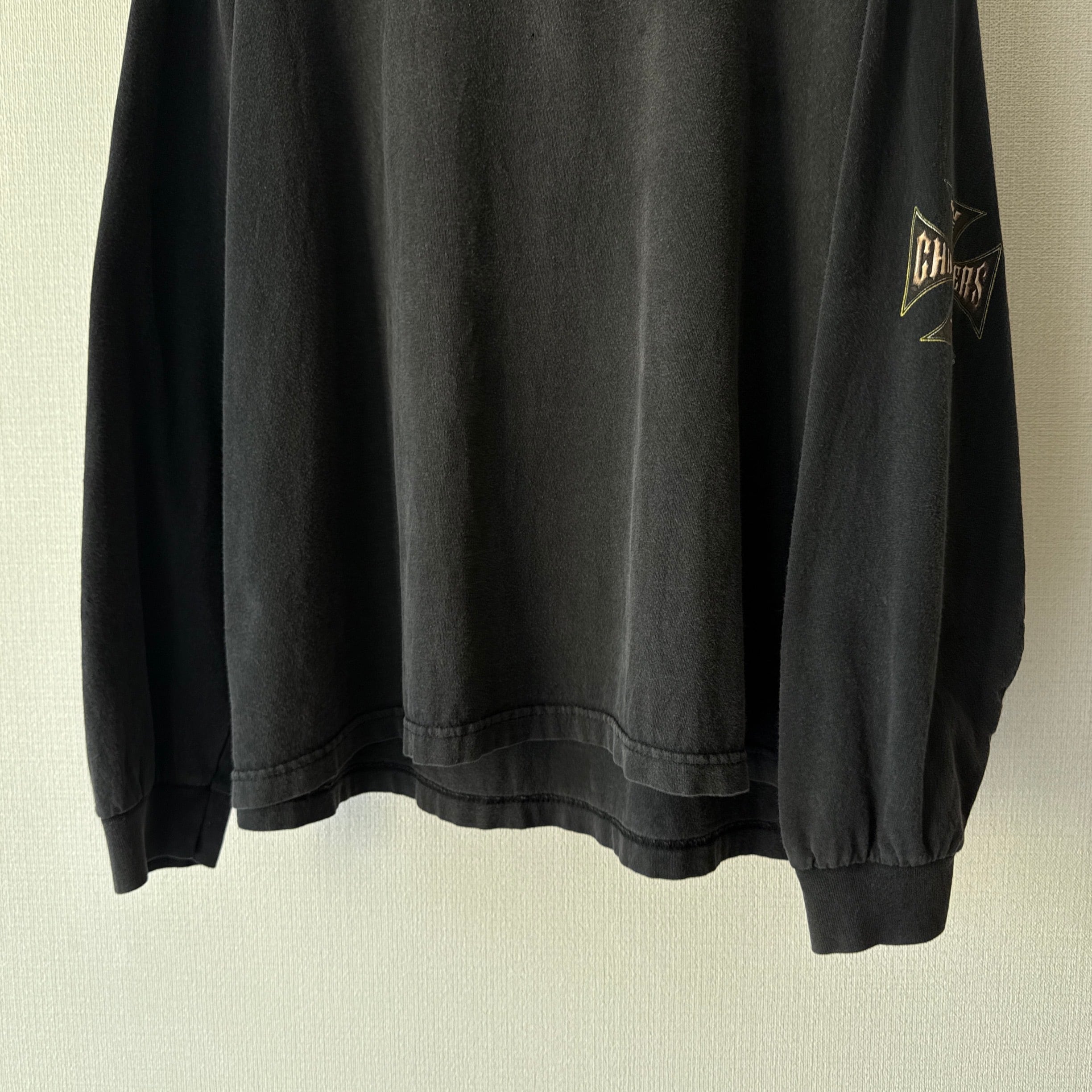 00's WESTCOAST CHOPPERS Iron Cross Print L/S Tshirt ウエスト