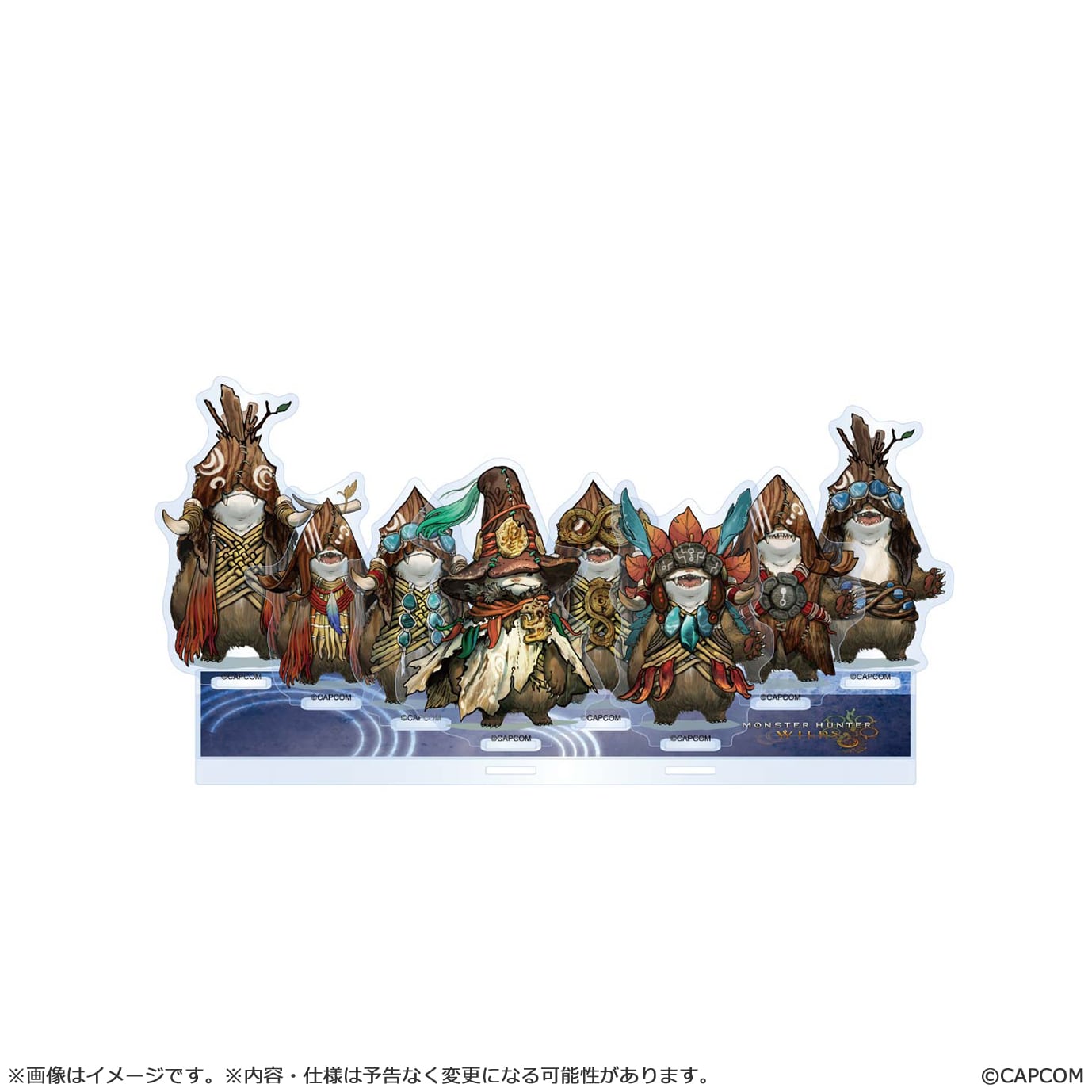 モンスターハンターワイルズ アクリルスタンド ルロウセット モンスターハンターワイルズ アクリルスタンド ルロウセット