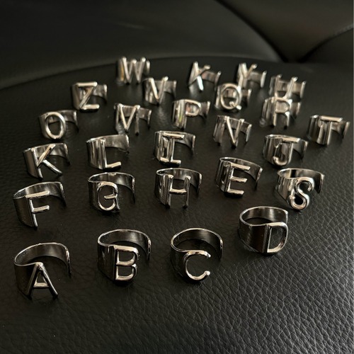 Initial design ring　イニシャルデザインリング　J1939