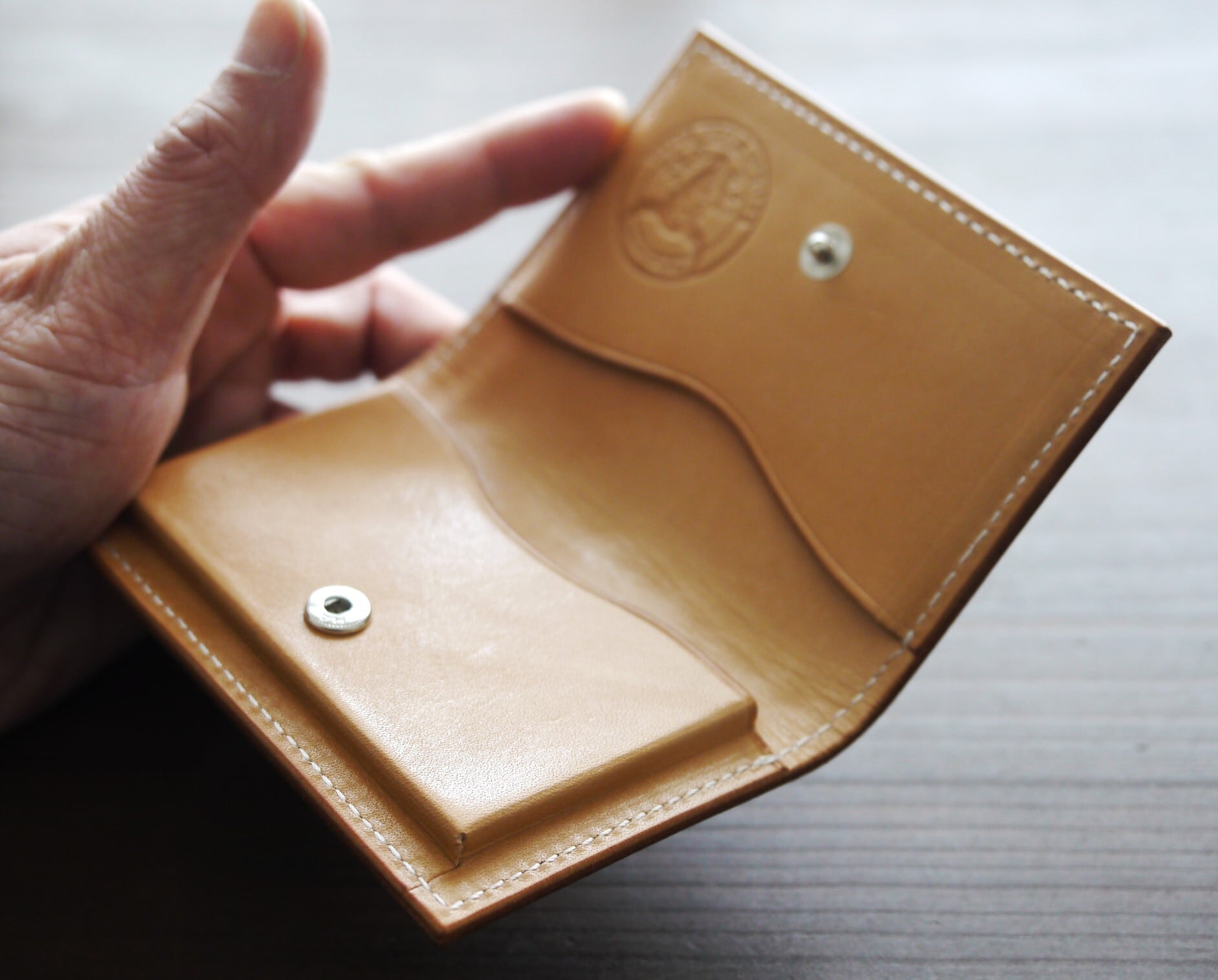 レザーカービング・カードケース | Leather Works Exist(レザー