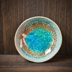 みずたまり豆皿 no.34 月夜猫