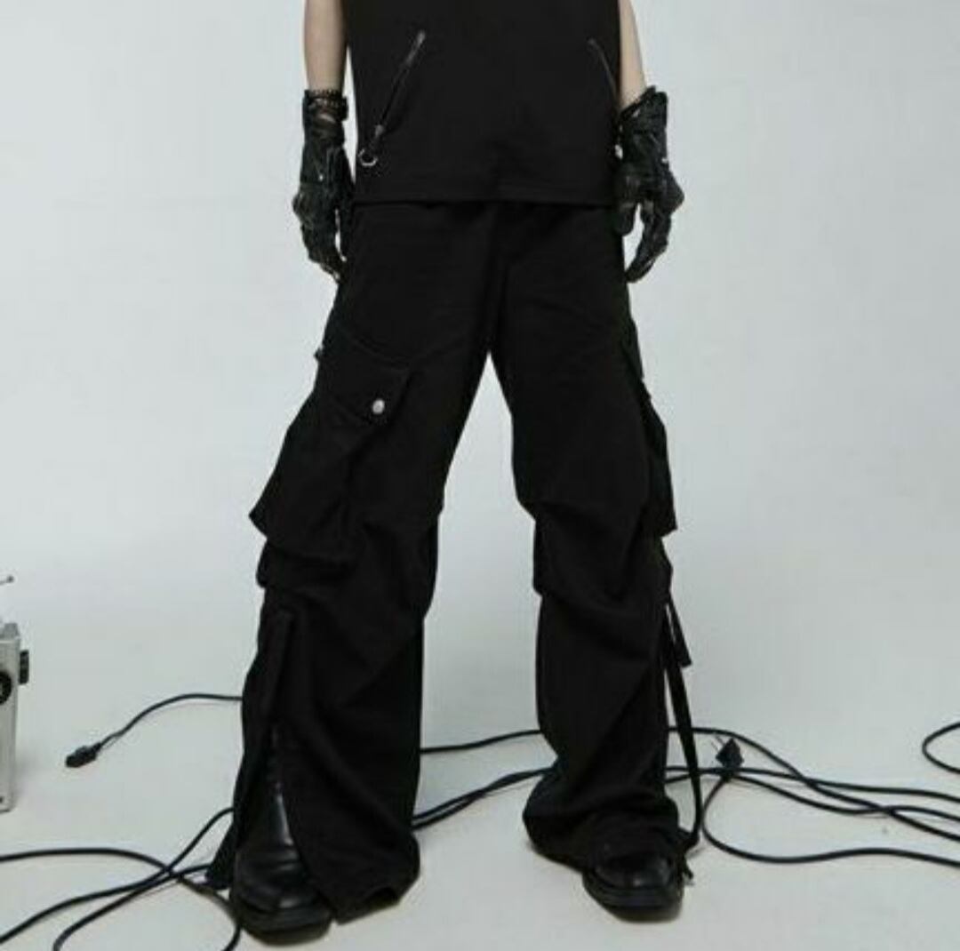 PREMIUM CARGO WIDE PANTS / GOTHIC ARMS
