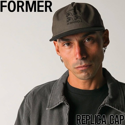 スナップバックキャップ 帽子 FORMER フォーマー REPLICA CAP FHW-23411