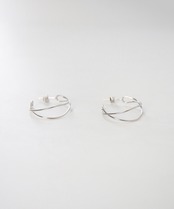 S925 ワイヤーフープピアス/019042