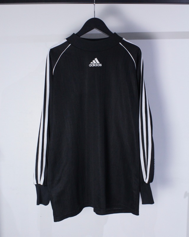 【Caka BLACK】"adidas" Monotone Loose Goalkeeper Shirt