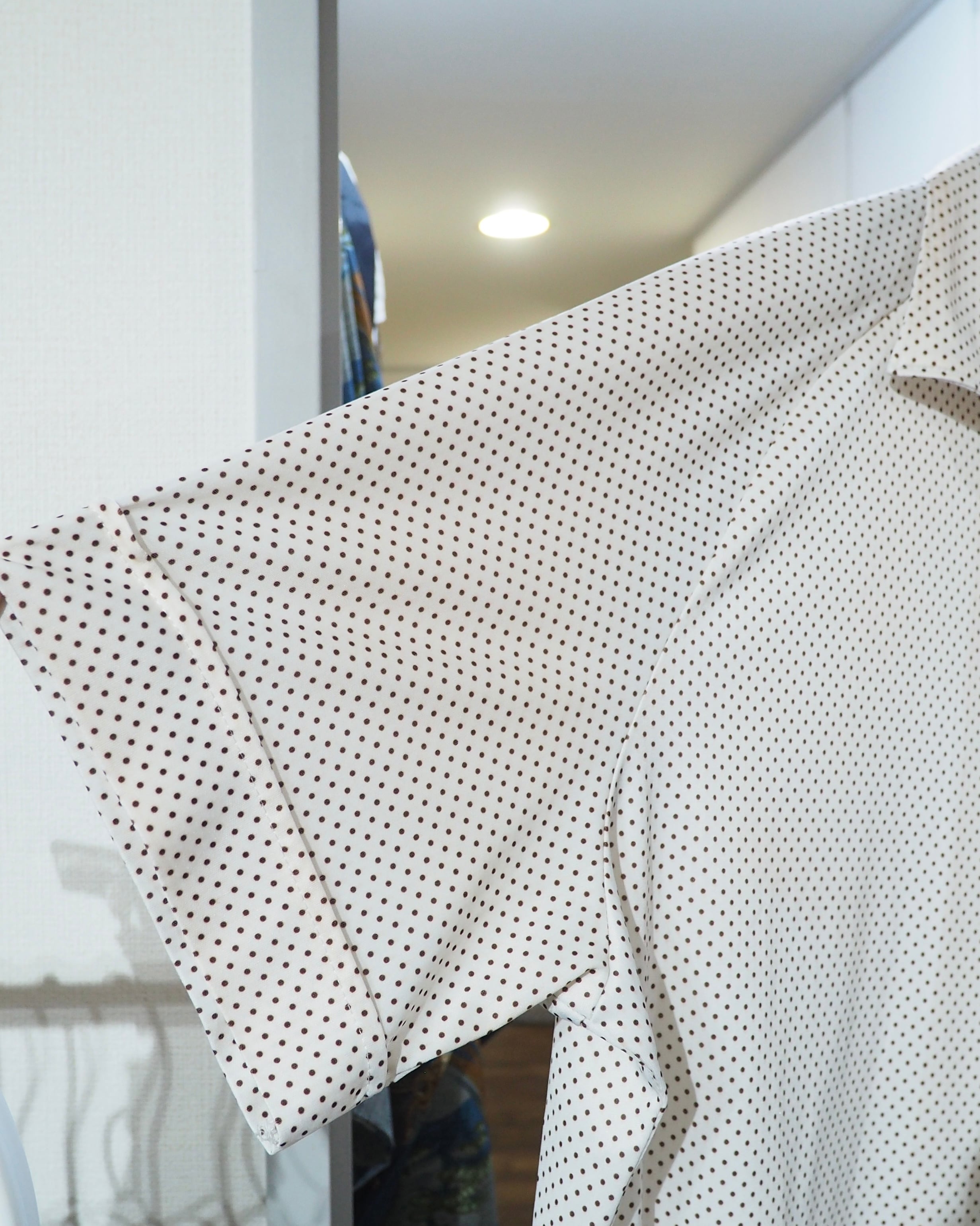 1980s White Dot × Unknown Embroidery vintage SS shirt