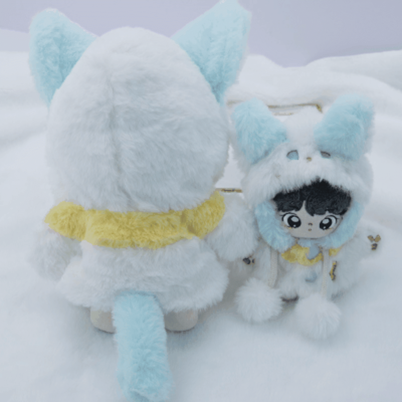 ぬい服 10cm 猫耳 ねこ ネコ ぬいぐるみ服 推し活 パンク
