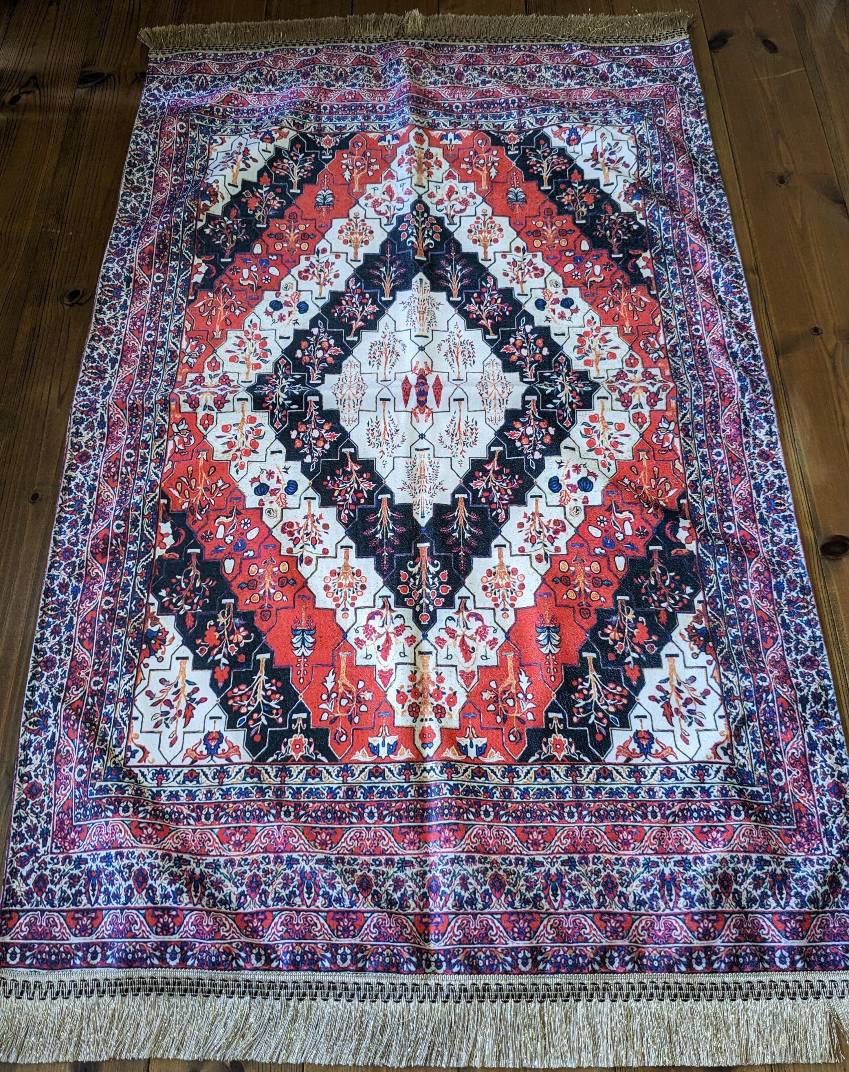 NEW*トルコ製 バンブーシルク タペストリーラグ | bullmastiffcreek.com