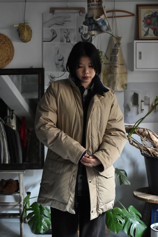 80‘s old “HOLUBAR“ DOWN JKT “beige“