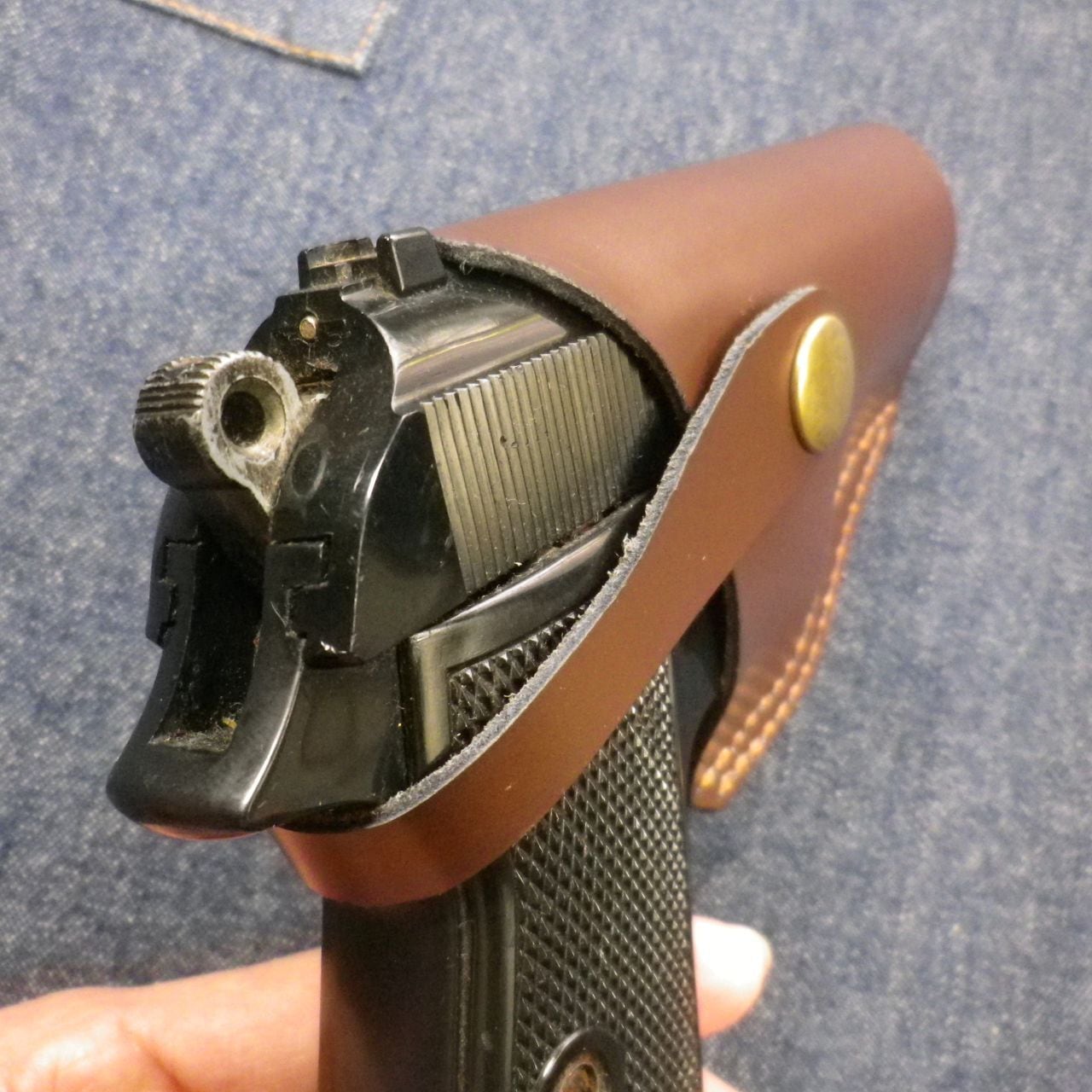 本革製ワルサーP38用FSH（ショルダーホルスター） | JTGS（ガン