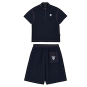 GOXO ゴーエックスオー スワッグボールエアリーワッフルセットアップ ネイビー