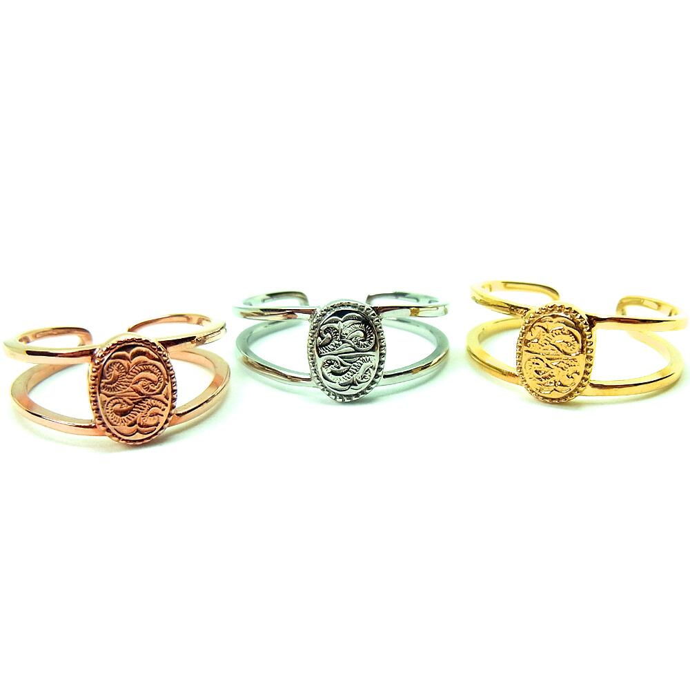 Hawaiian jewelry Oval ring（grs8612）