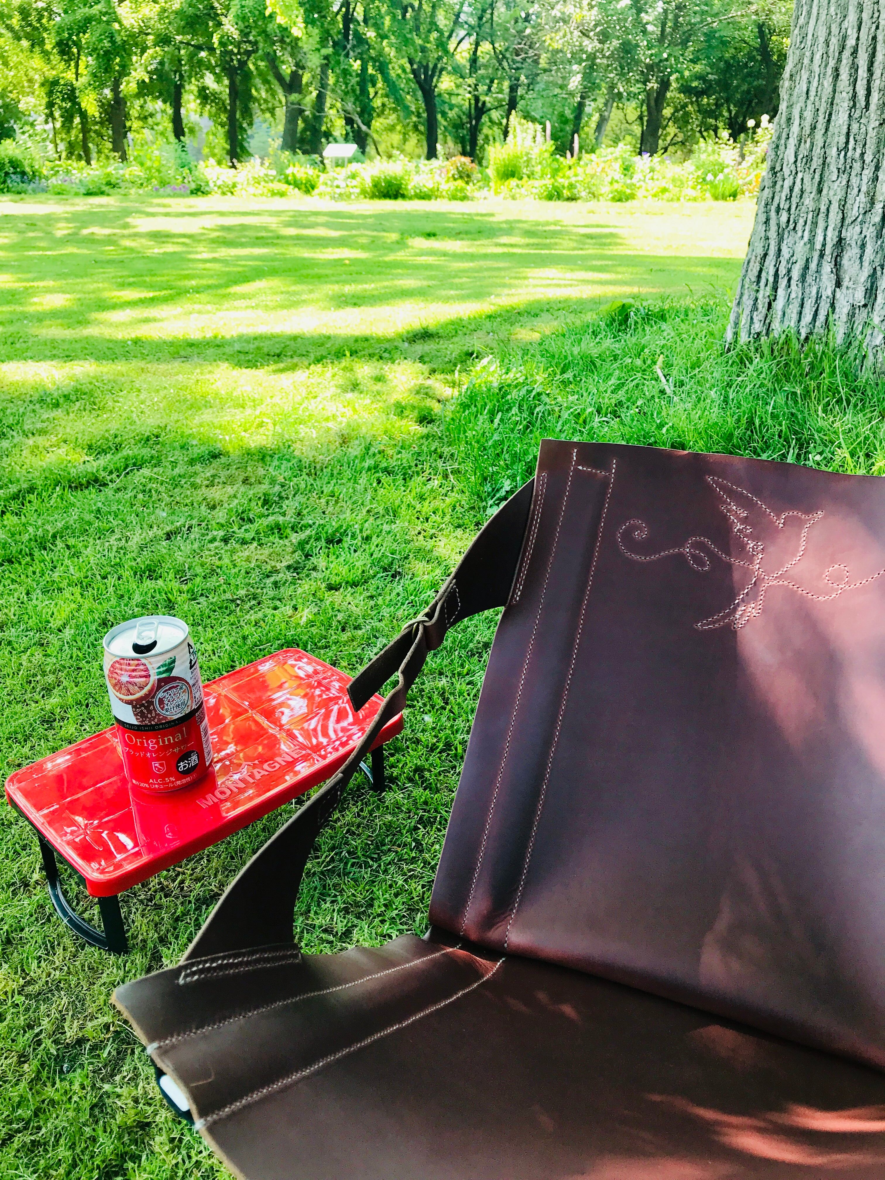 レザーアウトドア座椅子 小鳥 | Pricyla プリシラ