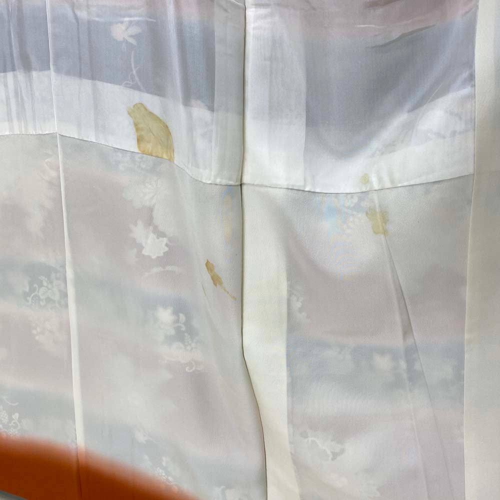 付け下げ 訪問着 中古 朱色 黒 古典 裄丈65.5cm 身丈166.5cm 結婚式 着物 入学式 卒業式 礼装 3105 付け下げ 訪問着 中古 朱色 黒 古典 裄丈65.5cm 身丈166.5cm 結婚式
