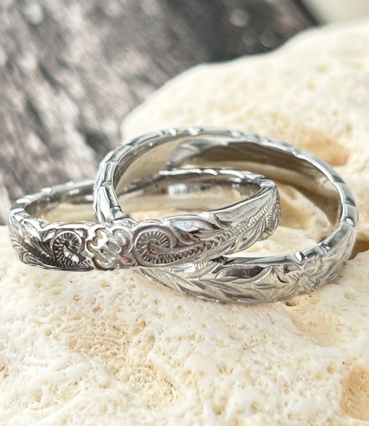 9th anniversary double ring ～silver～ ¥12,000+tax
