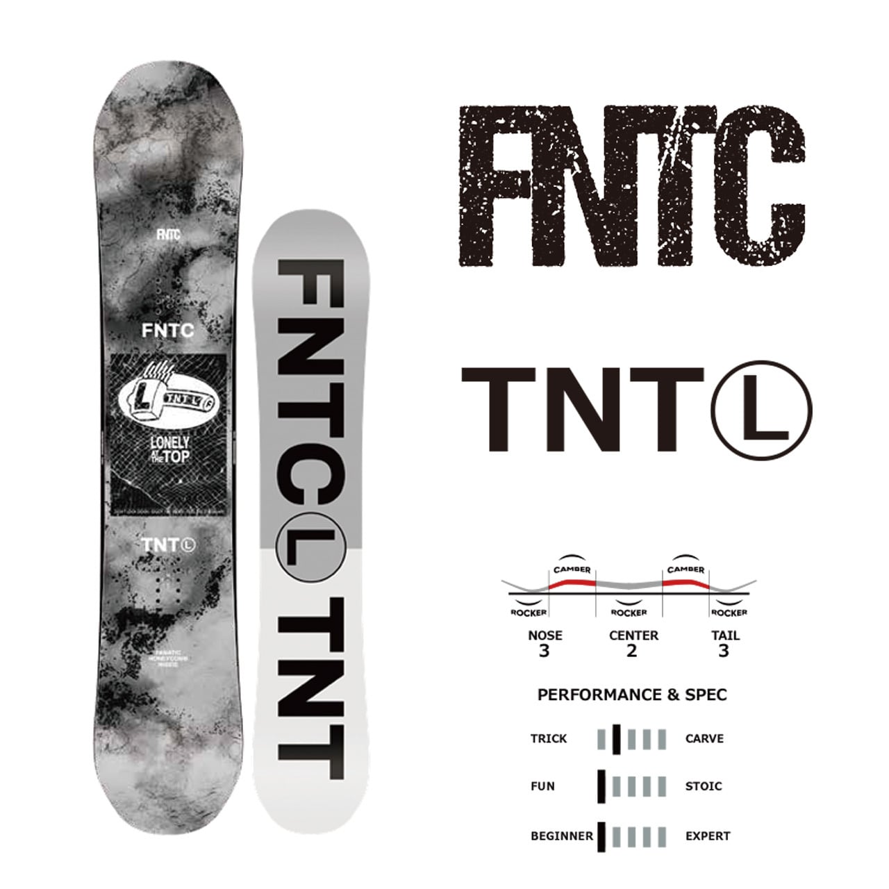 23-24年モデル FNTC .『 TNT L 』. White . エフエヌティーシー