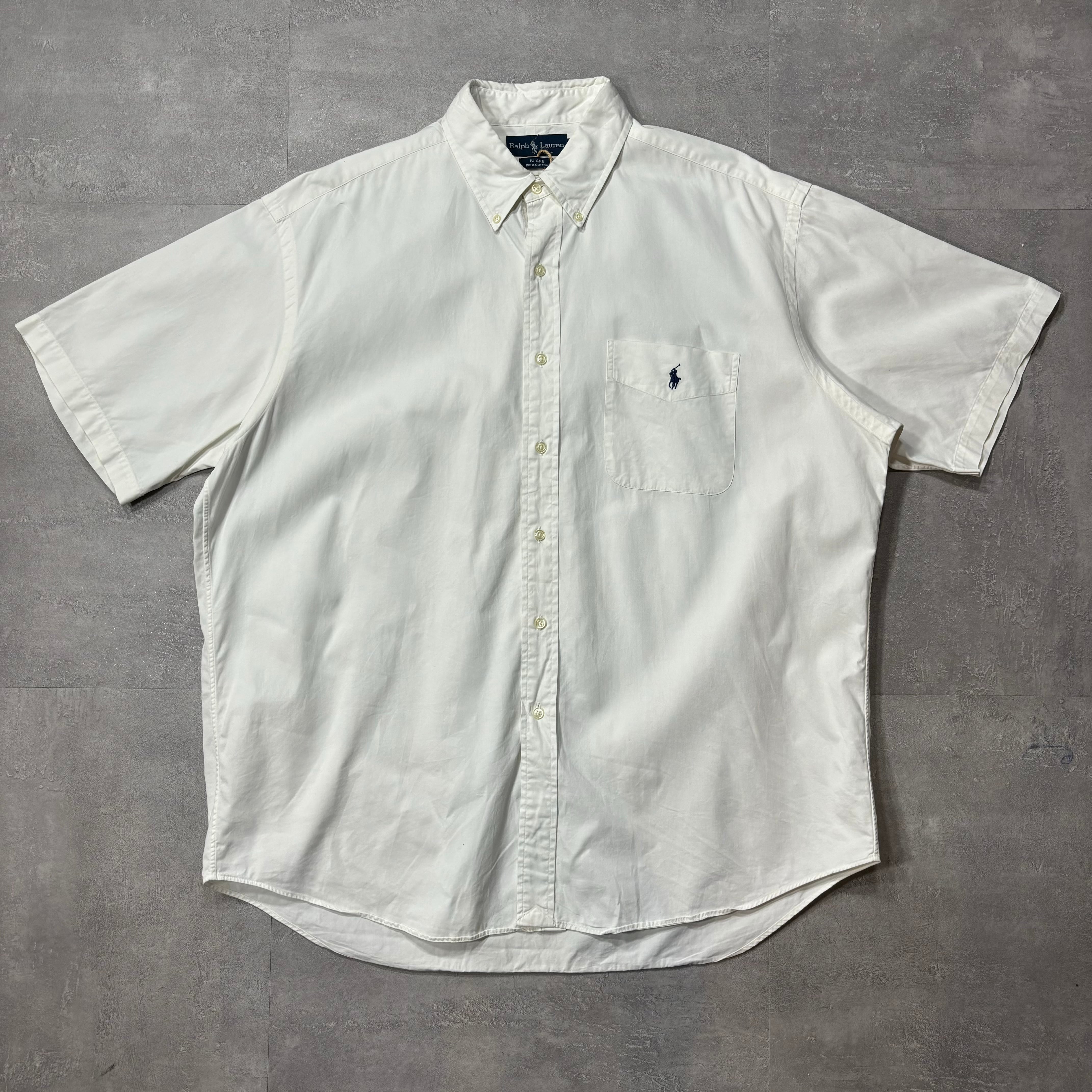 《XL》Ralph Lauren ラルフローレン 半袖シャツ 無地 no.4109
