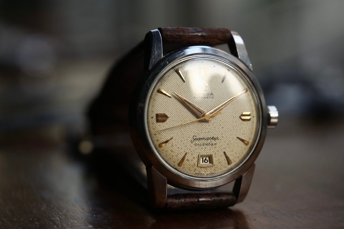 OMEGA】 1955年製 オメガ 『シーマスターカレンダー 1st』 後期型