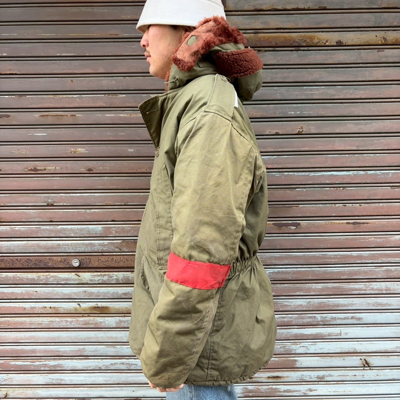 50s USAF 米軍 B-9 フライトジャケット パーカー ヴィンテージ 民間 B