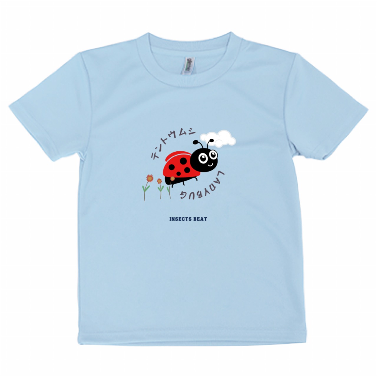 可愛いテントウムシTシャツ（男の子） | InsectsBeat：インセクトビート