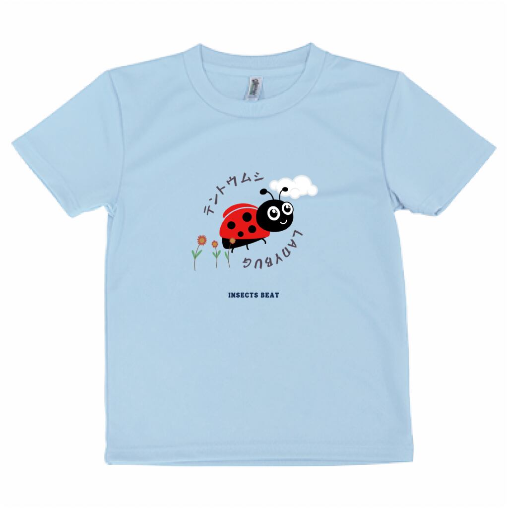 可愛いテントウムシTシャツ（男の子） | InsectsBeat：インセクトビート