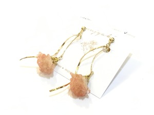 【ピアス変更可能】mujyaki お花のイヤリング